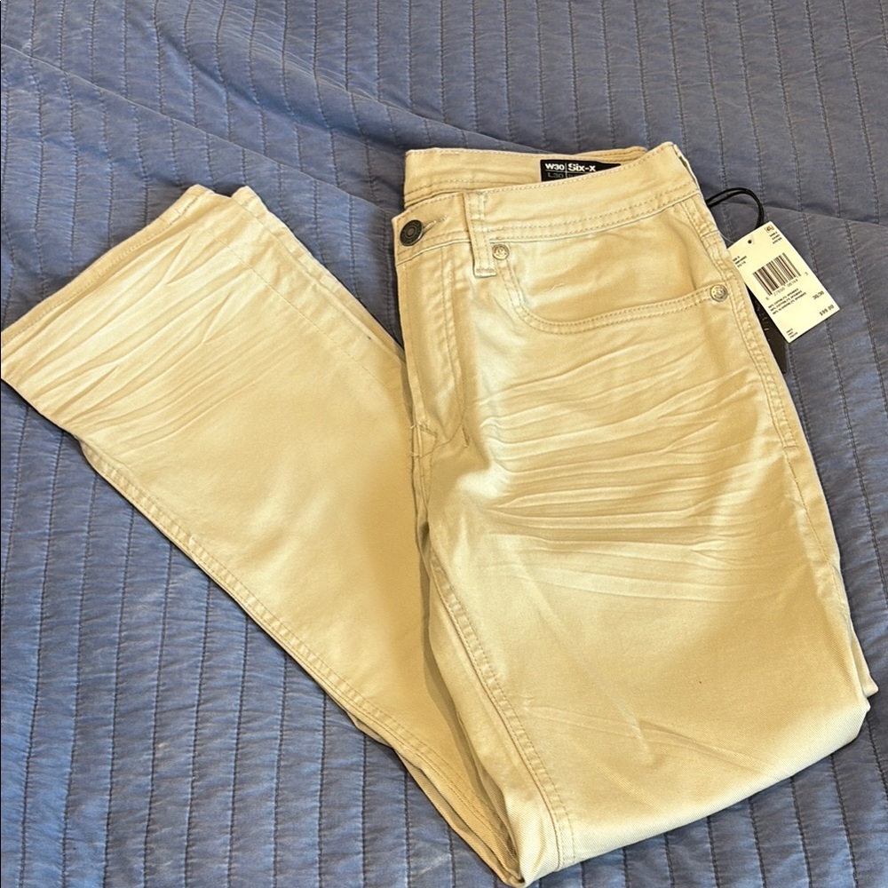Beige Skinny Jeans